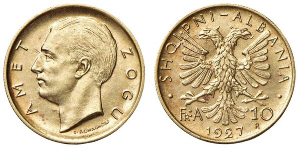 10 Franga Ari 1927