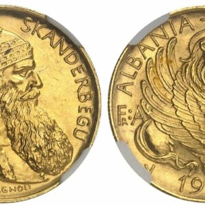 20 Franga Ari 1927 Ms 66