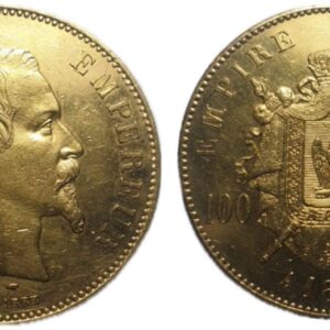 100 Francis 1856 gold