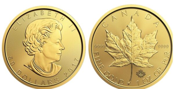 50 Dollar Gold Canadian