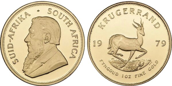 South Africa 1979 1 oz Gold Krugerrand